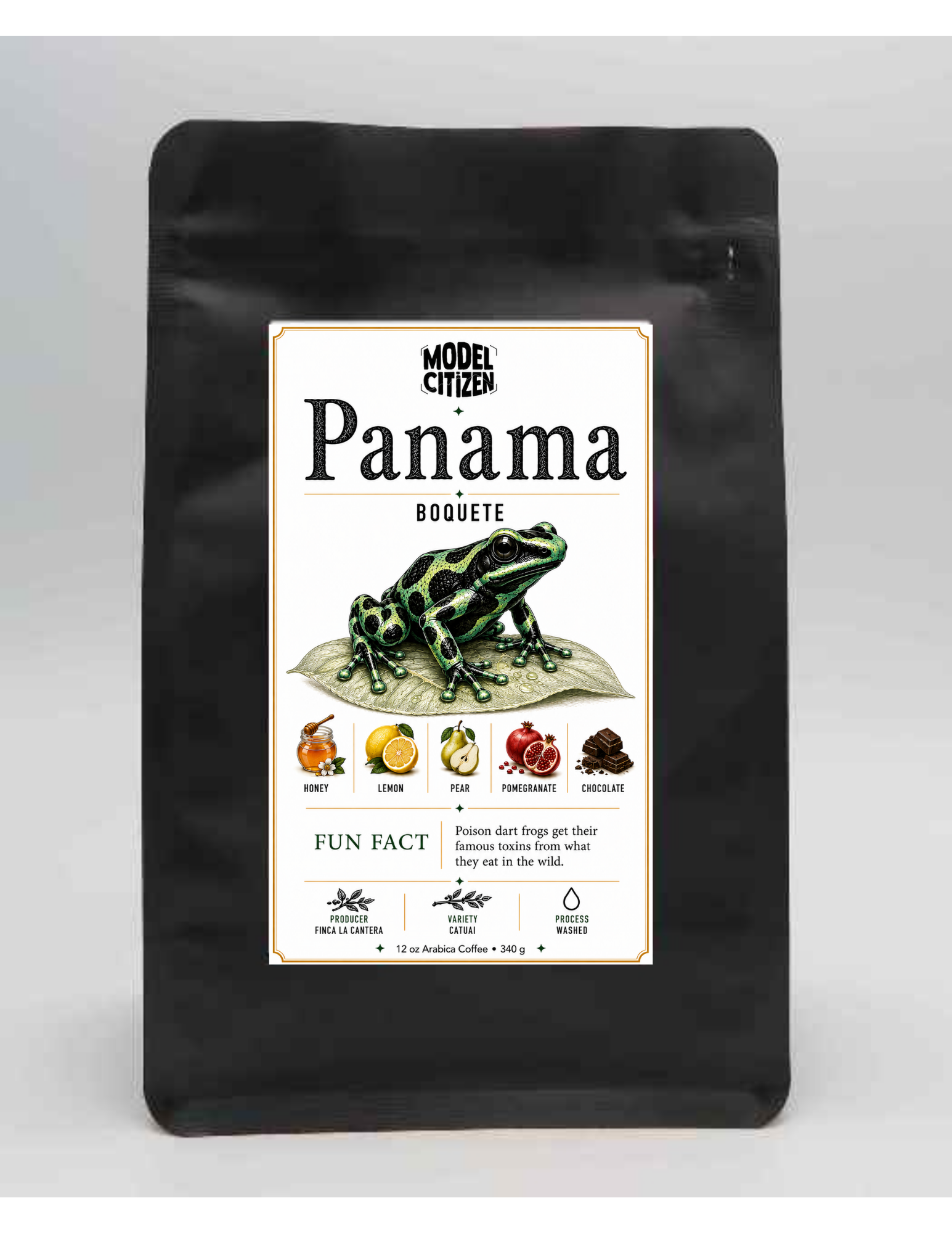 Panama, Boquete Valley, Finca La Cantera  (12 oz bag)