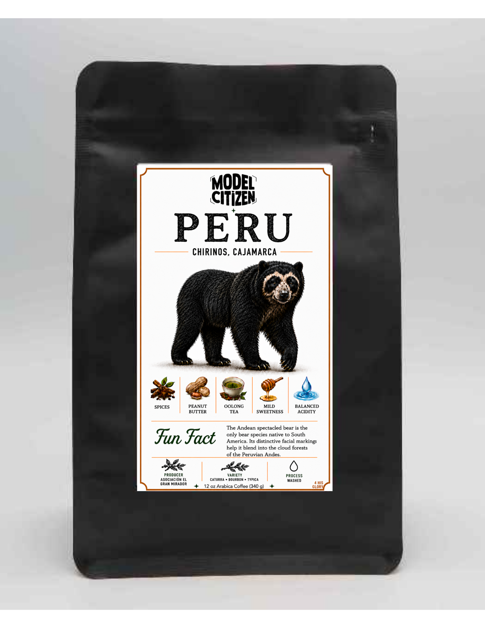 Peru - Cajamarca (12 oz bag)