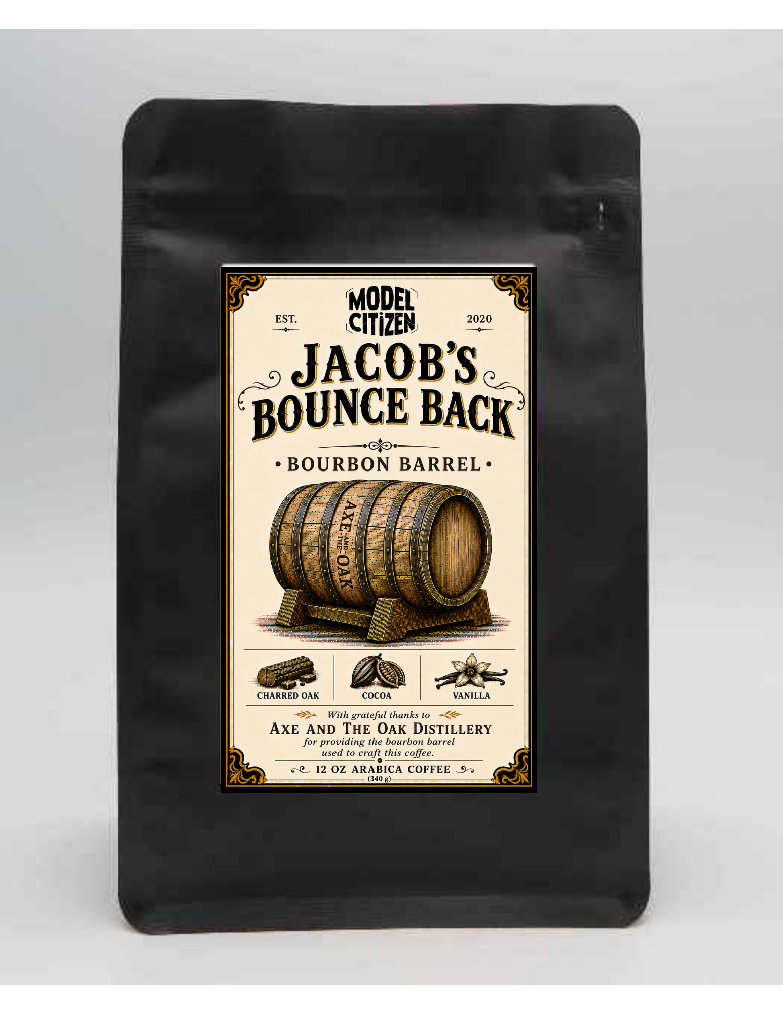 Jacob's Bourbon Barrel Bounce Back Coffee (12 oz)