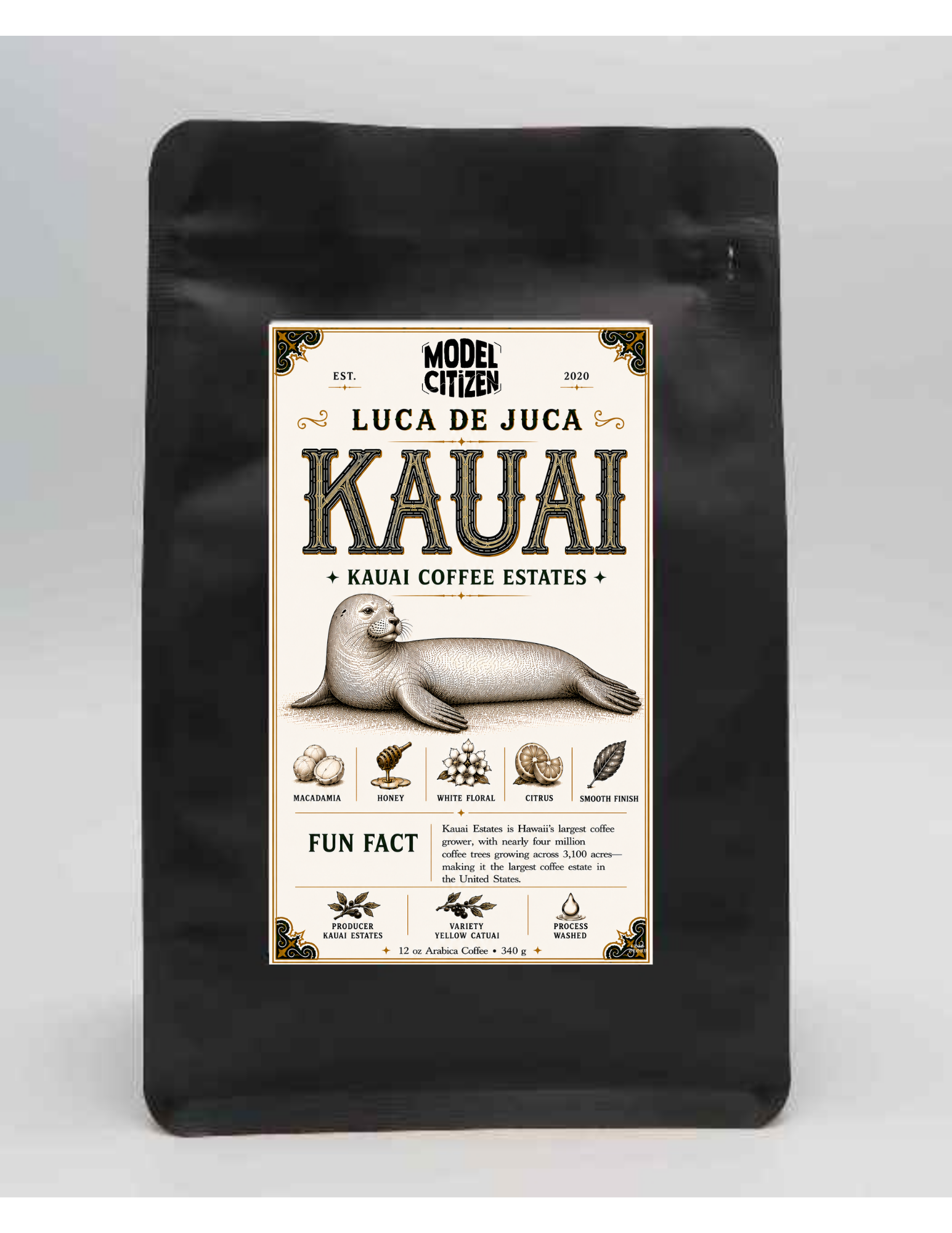 Kauai Estates - Luca de Juka 100% (12 oz Bag)