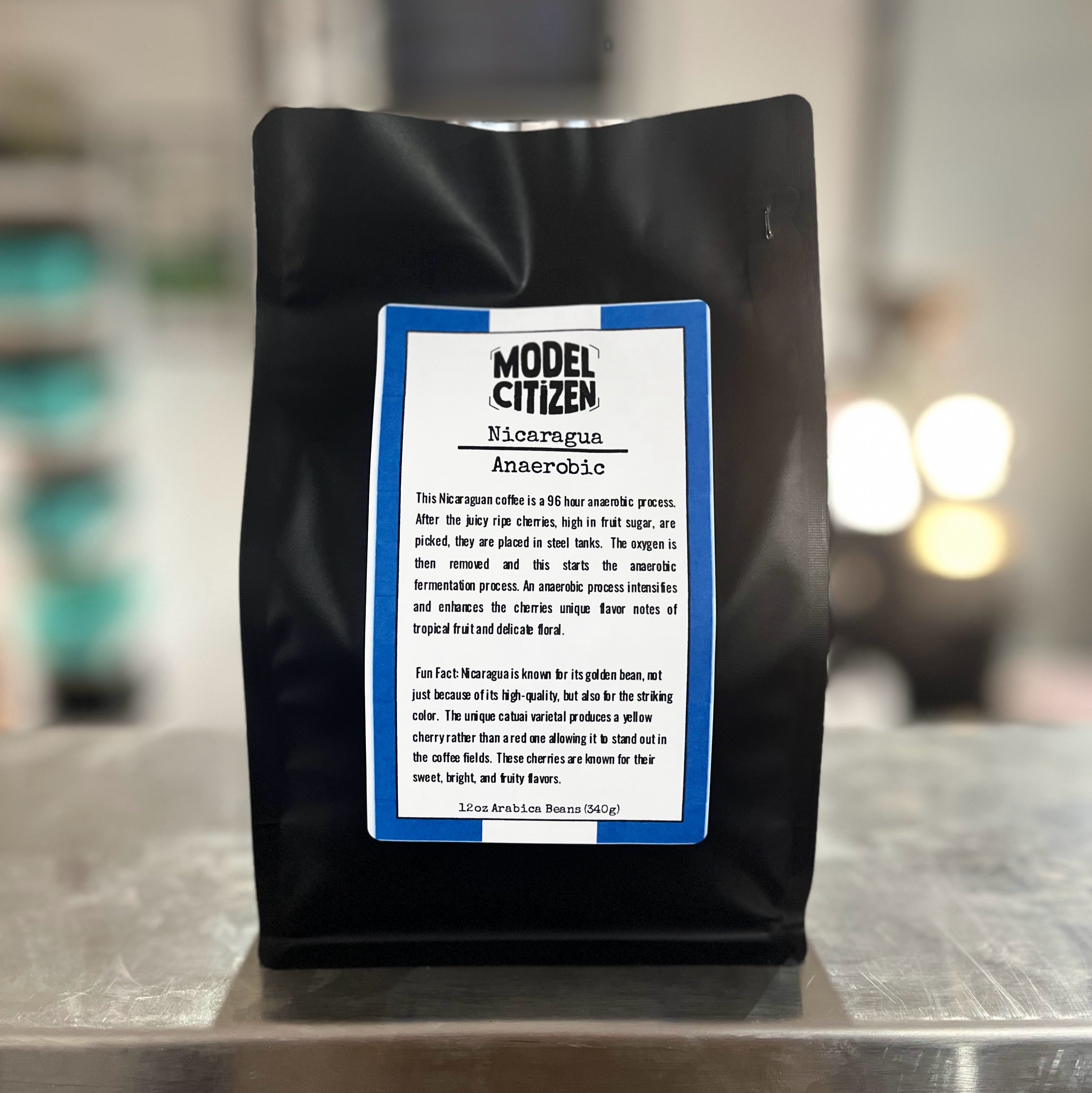 Nicaragua, La Bastilla Anaerobic  (12oz bag)