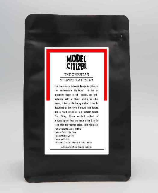 Indonesian - Sulawesi (12 oz bag)